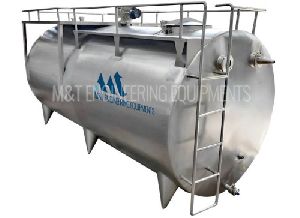 Horizontal Milk Storage Tank