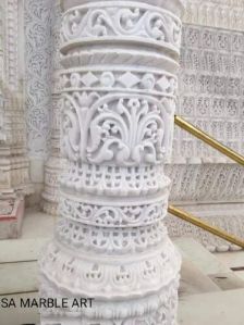 carved stone pillar