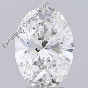 Oval Shaped 2.50ct F VS2 IGI Certified Lab Grown CVD Diamond