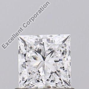 Princess Cut 0.90ct E VVS2 IGI Certified Lab Grown CVD Diamond