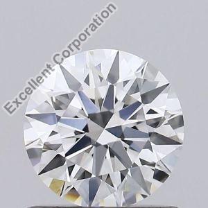 Round Shaped 0.68ct  E VS1 IGI Certified Lab Grown CVD Diamond