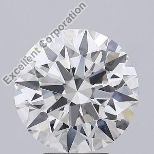 Round Shaped 5.04ct G VS1 IGI Certified Lab Grown CVD Diamond
