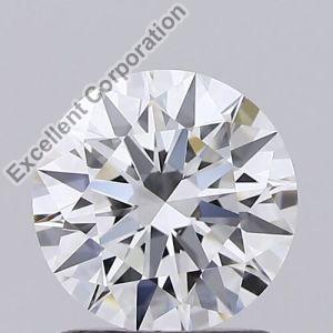 Round Shaped 1.09ct D IF IGI Certified Lab Grown HPHT Diamond