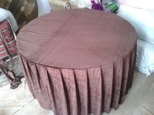 Brown Table Cover