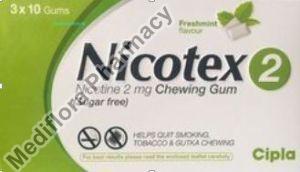 Nicotex 2mg Chewing Gum