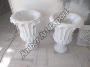 Sandstone and Marble Flower Pot