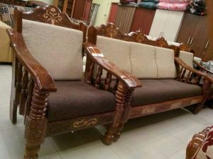 Wooden Sofa Set