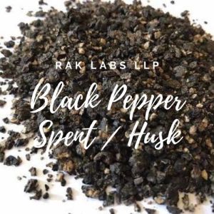 black pepper spent