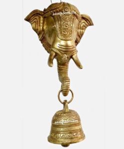 Brass Elephant Bell