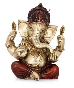 Brass Ganesha Statue