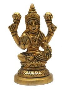 Brass Laxmi Statue