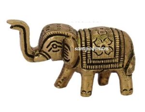 Brass Elephant Statue