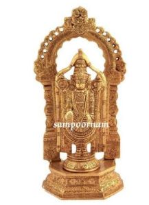 Brass Tirupati Balaji Statue