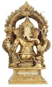 Brass Ganesha Statue