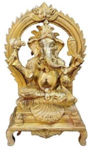 Brass Ganesha Statue