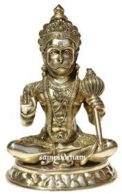 Brass Hanuman Statue AR0067SF