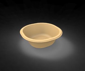 180ml Sugarcane Bagasse Brown Biodegradable Bowl