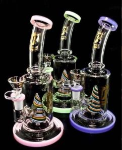 Sticker Printed Glass Bong