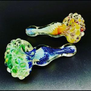 Handmade Glass Fancy Pipes, Size: 3 Inch at Rs 70/piece in Agra