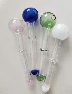 Handmade Glass Fancy Pipes, Size: 3 Inch at Rs 70/piece in Agra