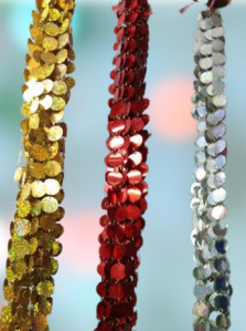 Sequin Bunting or sequin Streamers