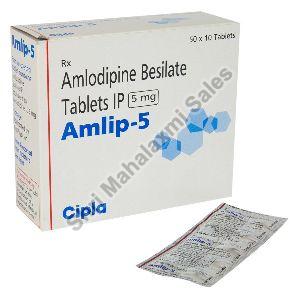 Amlodipine Amlip 5 Tablet