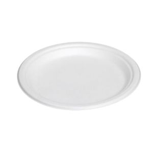 9 Inch Round Bagasse Plate
