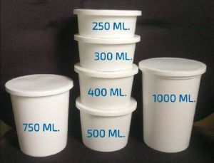 disposable plastic food container