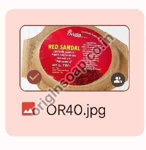 Red Sandal soap 150g