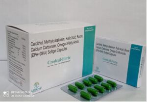 Calcitriol, Methylcobalamin, Folic Acid, Boron, Calcium Carbonate, Omega-3-Fatty Acids Capsules