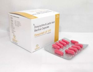 Doxycycline and Lactic Acid Bacillus Capsules