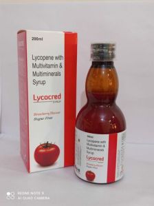 Lycopene with Multivitamin and Multimineral Syrup