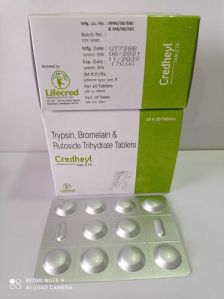 Trypsin Bromelain and Rutoside Trihydrate Tablets