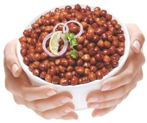 Boiled Black Chickpeas