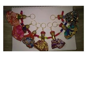 Rajasthani Puppet Keychain