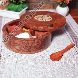 Wooden masala Box