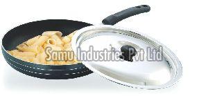 Nonstick Fry pan SS Lid 1.5 Liter