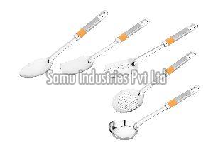 Serving Set Stainless Steel 5 Pcs