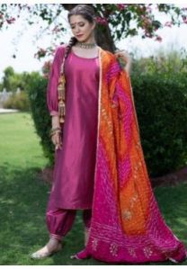 Ladies Silk Suit