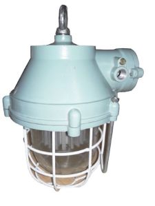 ATEX FLAMEPROOF / WEATHERPROOF LED WELL GLASS LIGHT FITTING