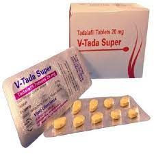 V Tada Super 20 Mg Tadalafil Tablets