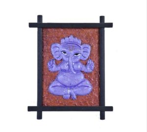 Decorative Acrylic Ganesha Painting