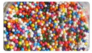 Multicolor CMS Shiny Balls Granules
