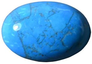 Oval Blue Turquoise