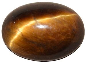 Oval Yellow Tiger Eye