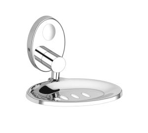 stainless steel single soap dish