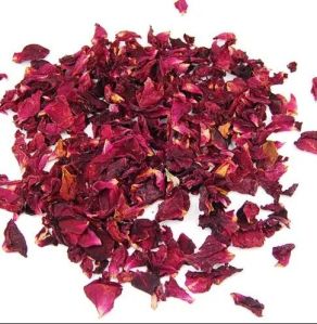 Dried Red Rose Petals