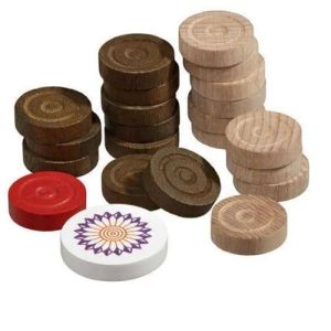 Wooden Carrom Coins