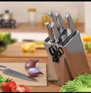 Stainless Steel Knife Holder Stand