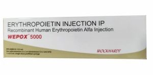 Wepox 5000 Erythropoietin Injection IP